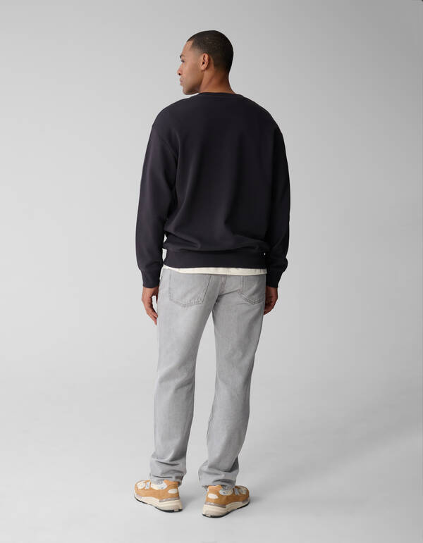 Big Sparkle Sweater Dunkelgrau SHOEBY MEN