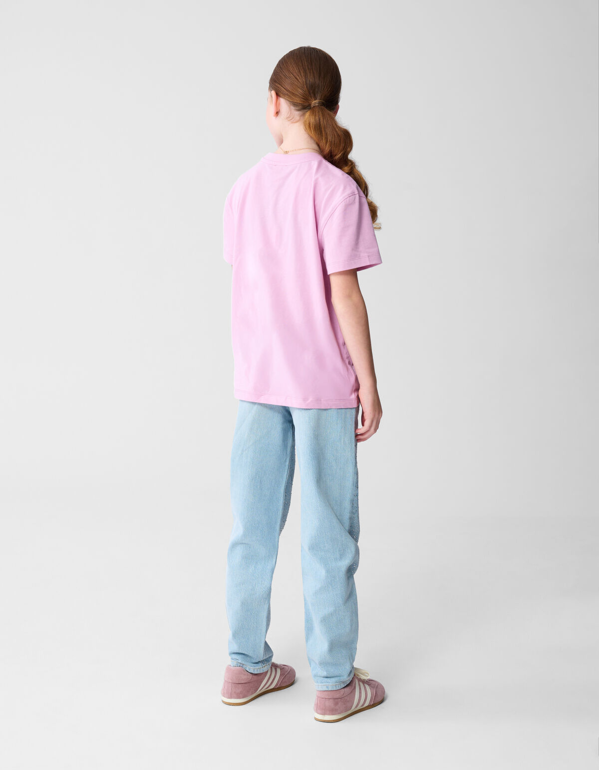 T-Shirt mit Sportmotiv in Pink SHOEBY GIRLS