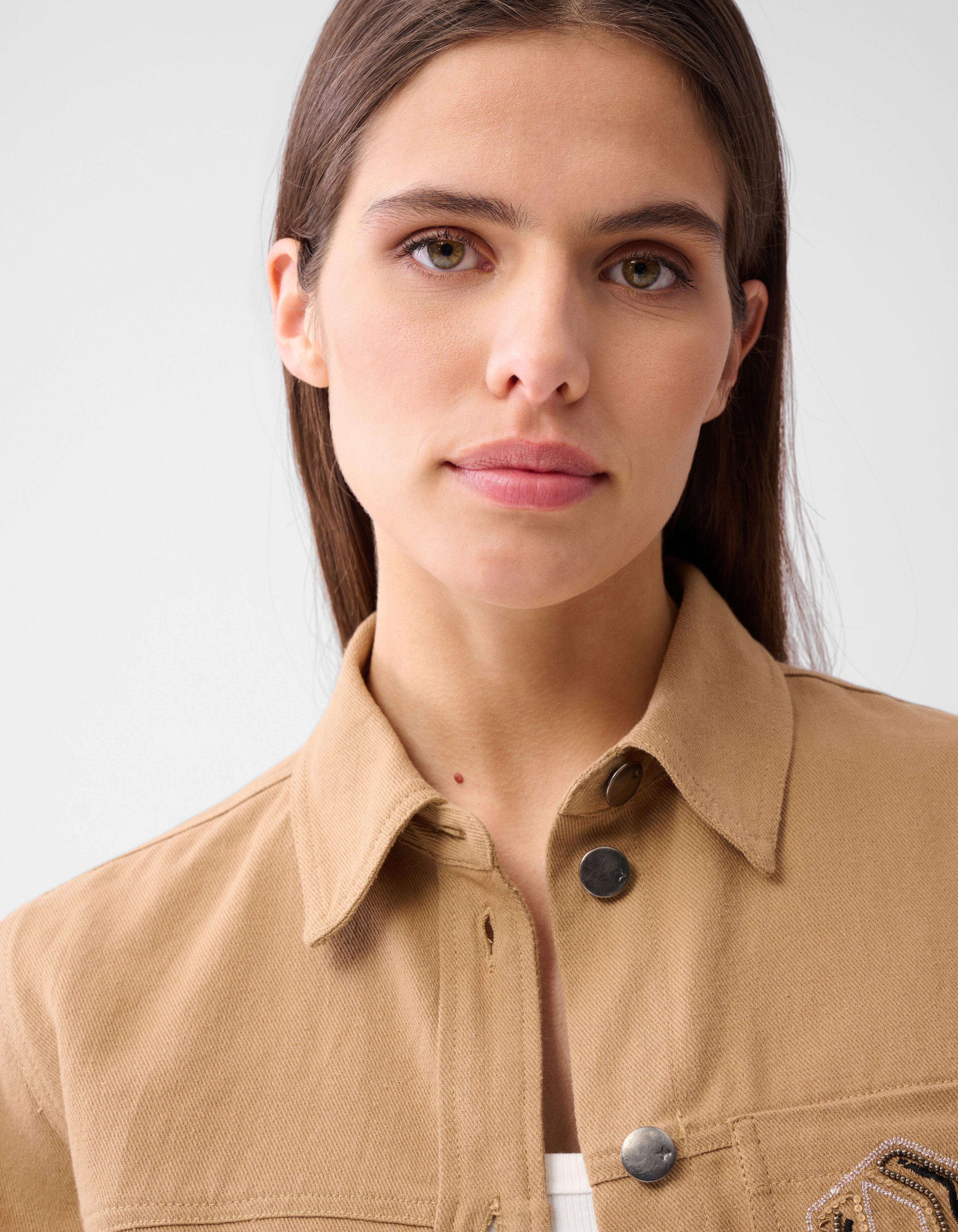 Übergroße Stickerei Jack Camel von Mieke SHOEBY WOMEN