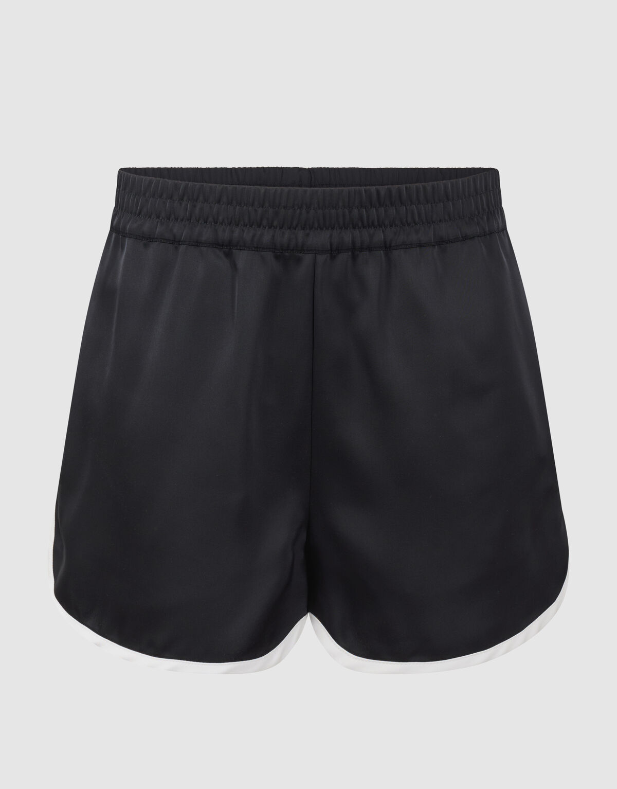 Satin Shorts Schwarz von Monica SHOEBY WOMEN