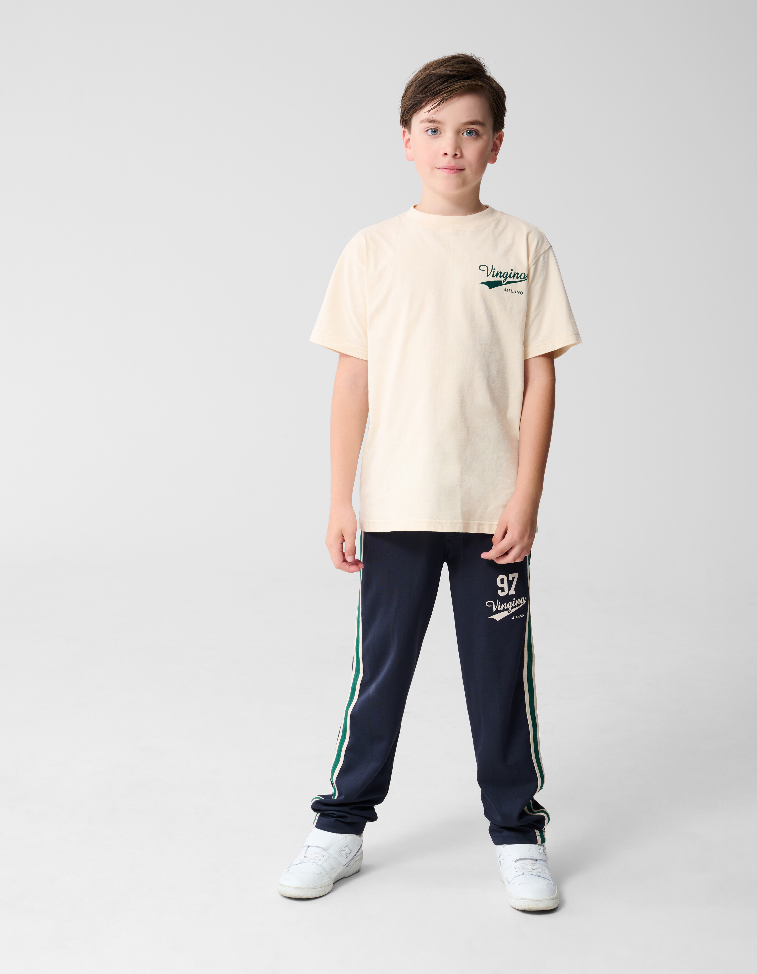 Kunstwerk T-Shirt Gebrochen Weiß Shoeby X Vingino SHOEBY BOYS