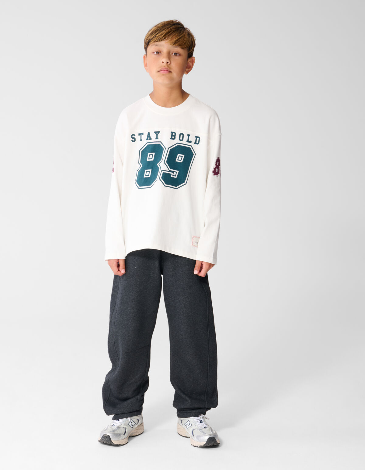 Schwarze Jogginghose mit lockerer Passform SHOEBY BOYS