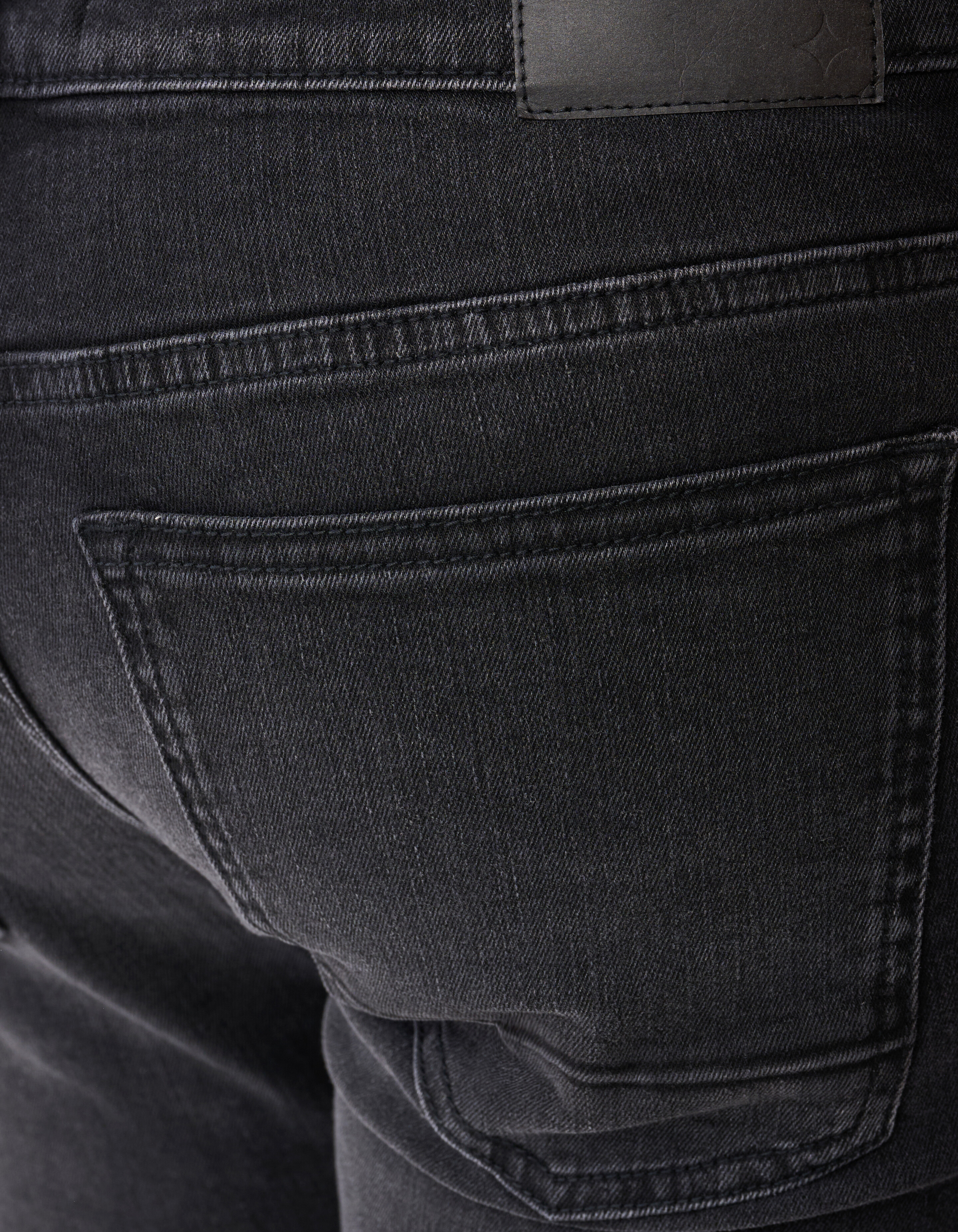 Slim Fit Jeans Washed Black L32 SHOEBY MEN