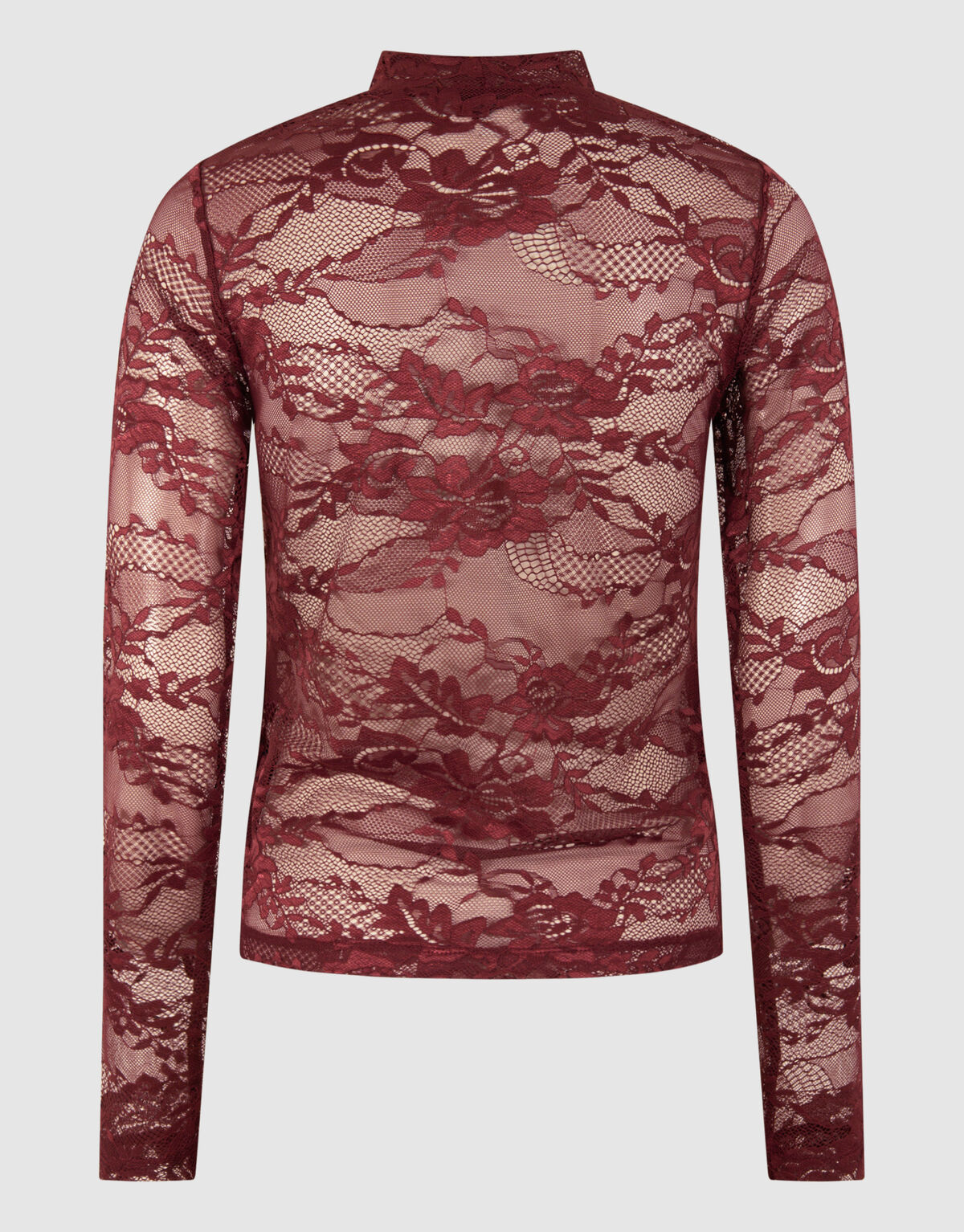 Flower Spitzenoberteil Dunkelrot SHOEBY WOMEN