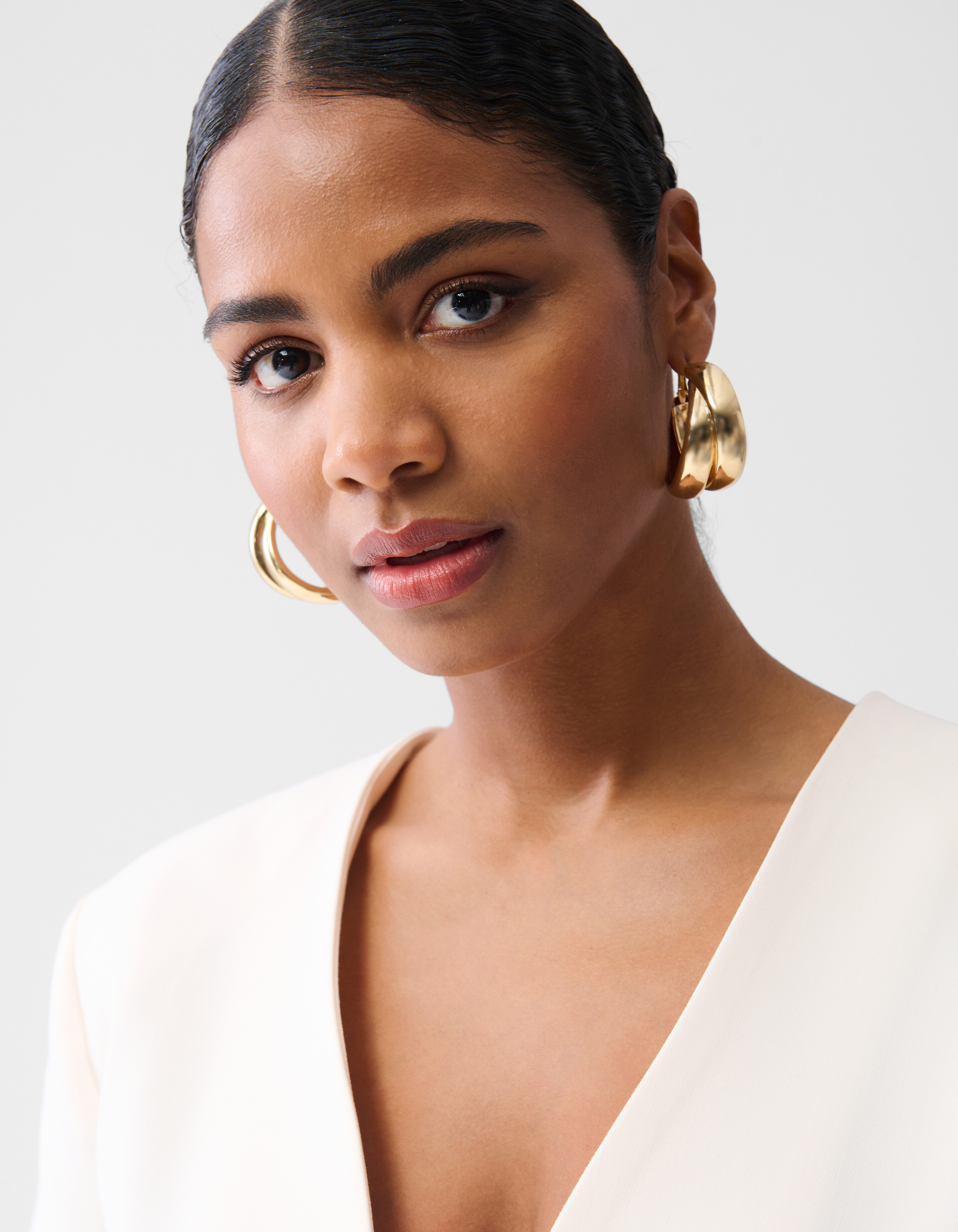 Sanduhr-Blazer Off White von Fred SHOEBY WOMEN