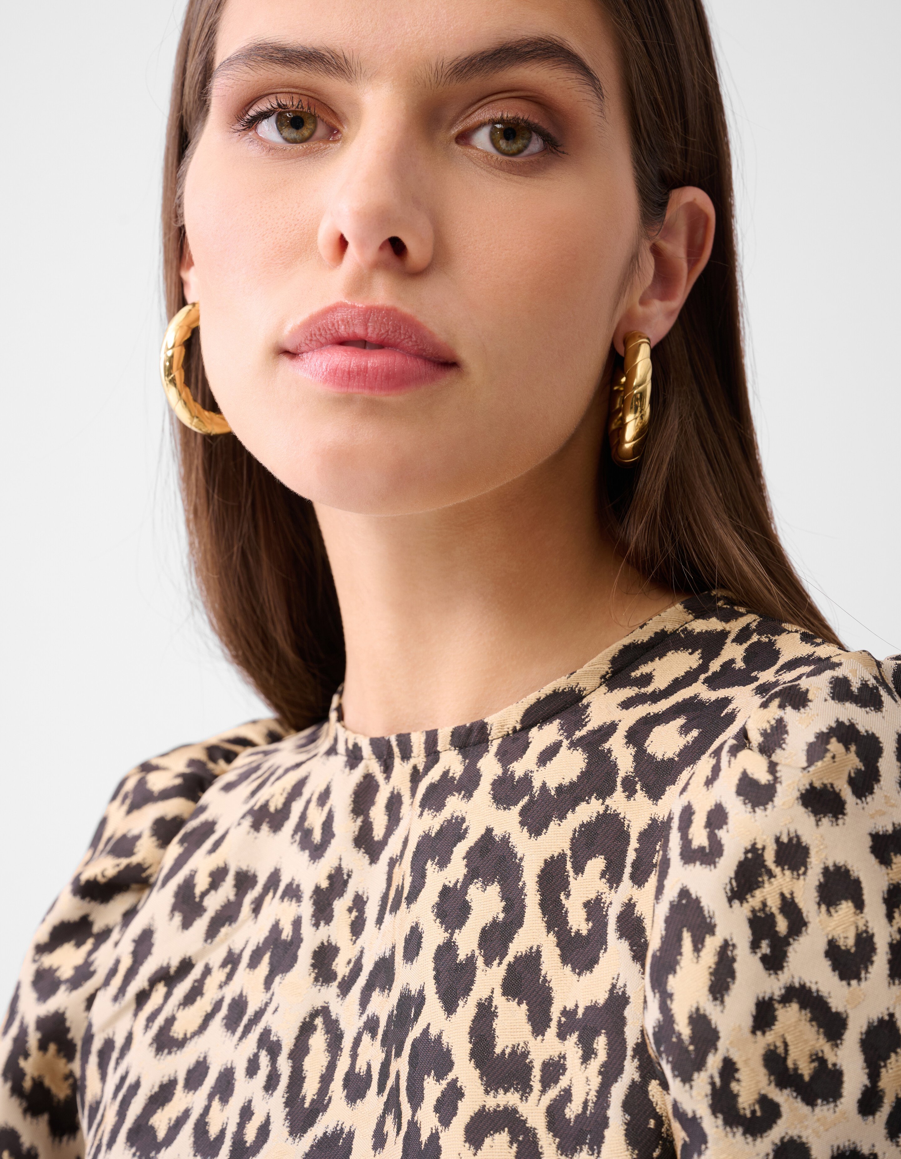 Leoparden-Minikleid Braun SHOEBY WOMEN