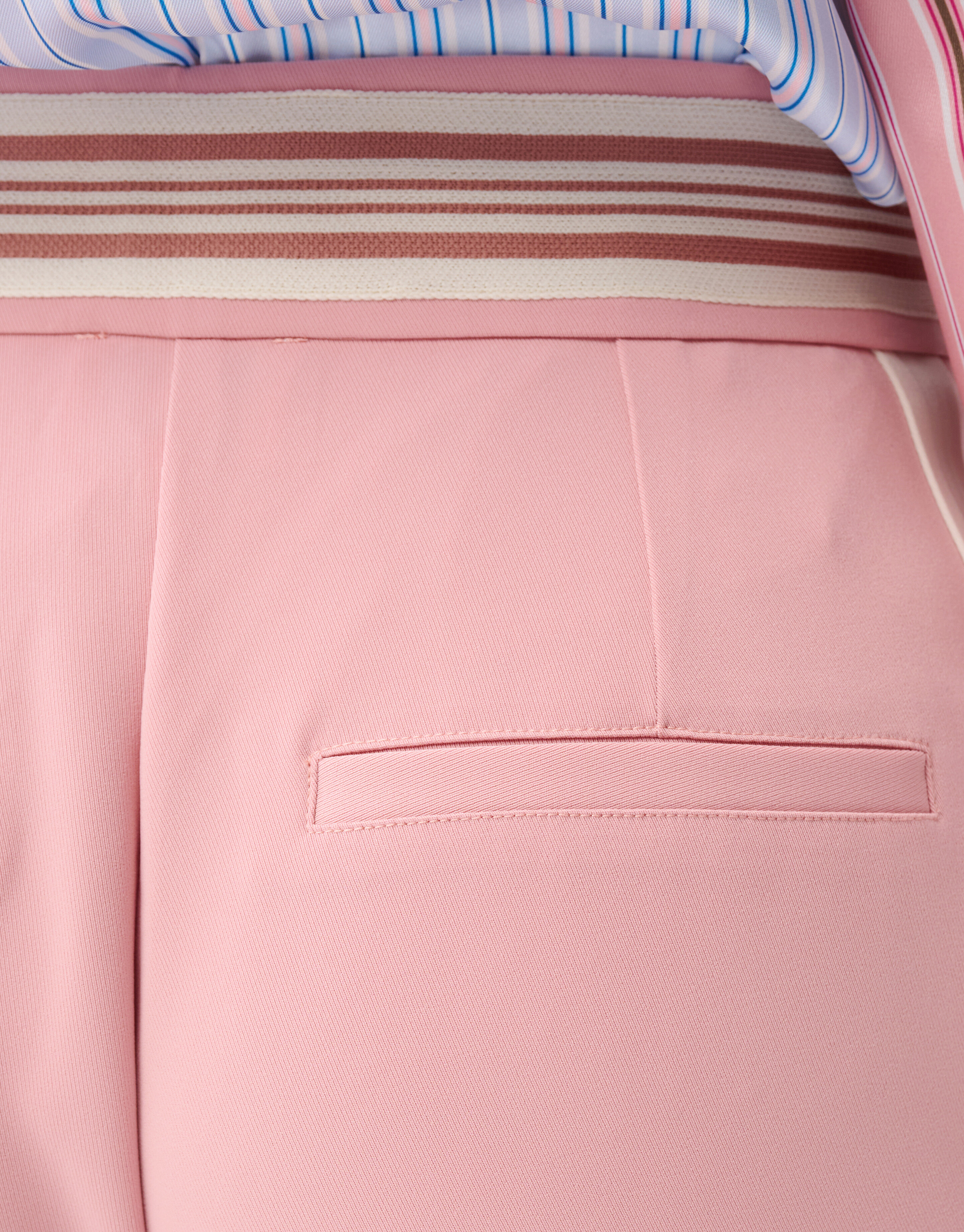 Sportliche Hose mit weitem Bein Hellrosa SHOEBY WOMEN