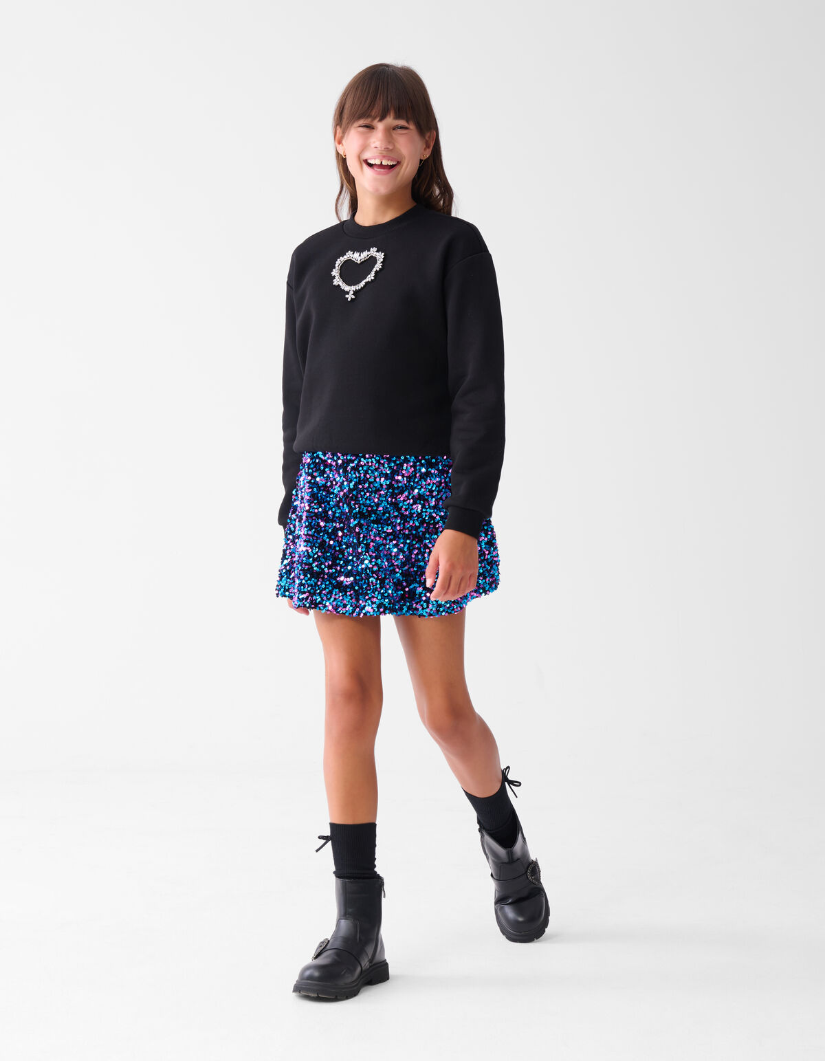 Paillettenrock Multicolour SHOEBY GIRLS