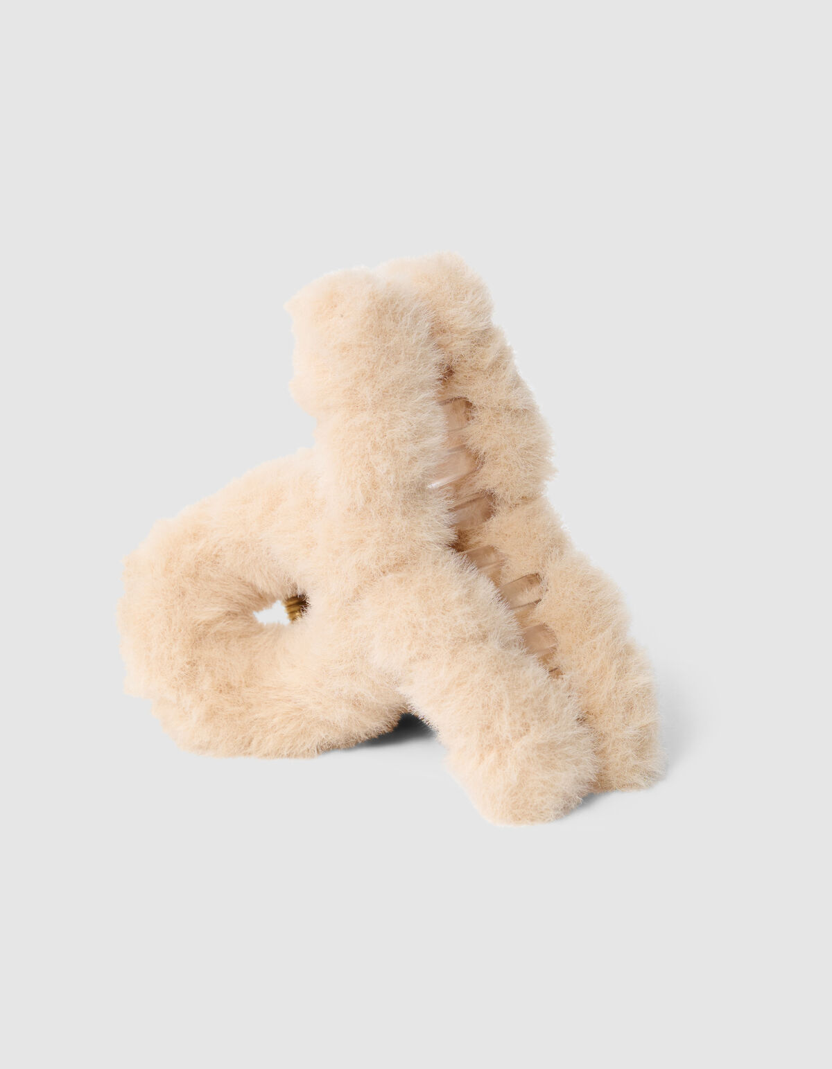 Fluffy Fur Haarclip Hellbraun SHOEBY ACCESSOIRES