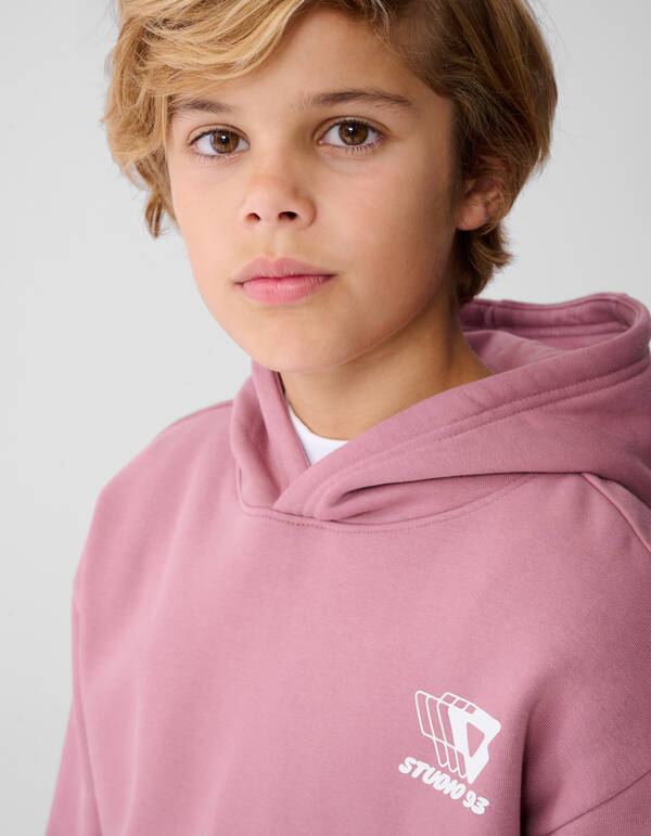 Chill Hoodie Dunkelrosa SHOEBY BOYS