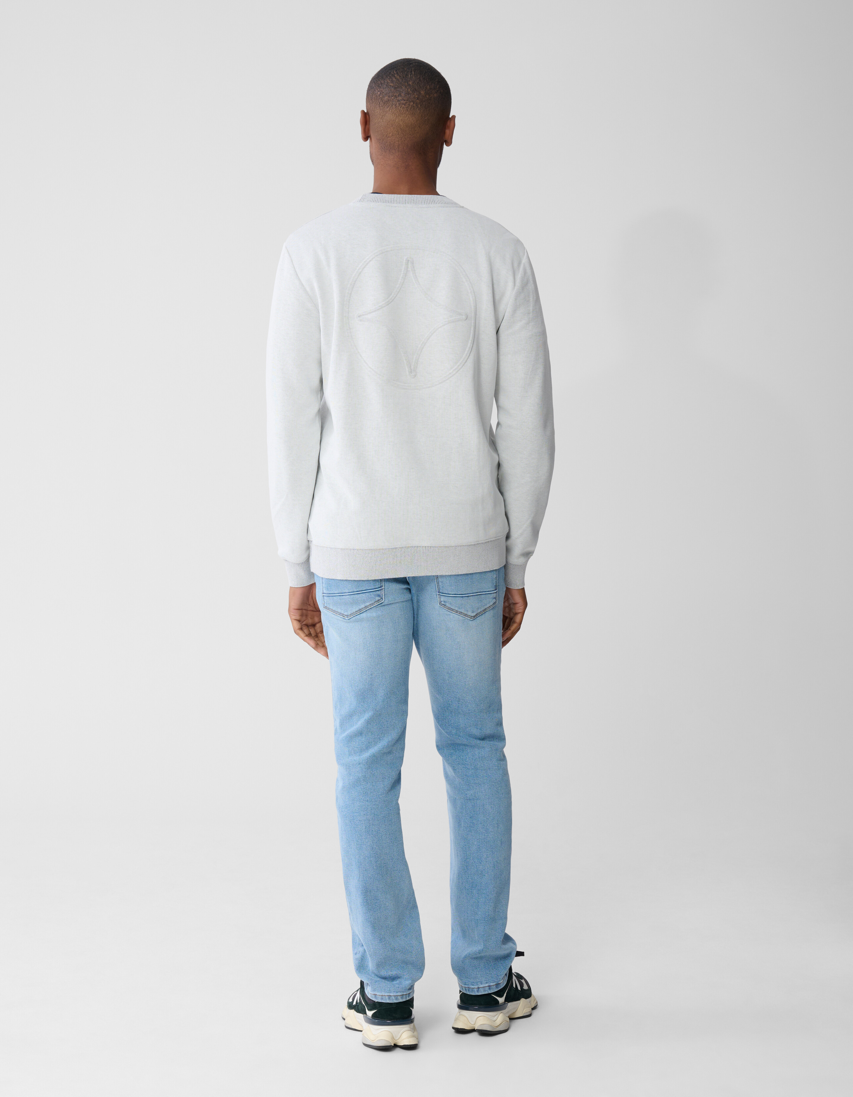 Spark Logo Sweatshirt Hellgrau SHOEBY MEN