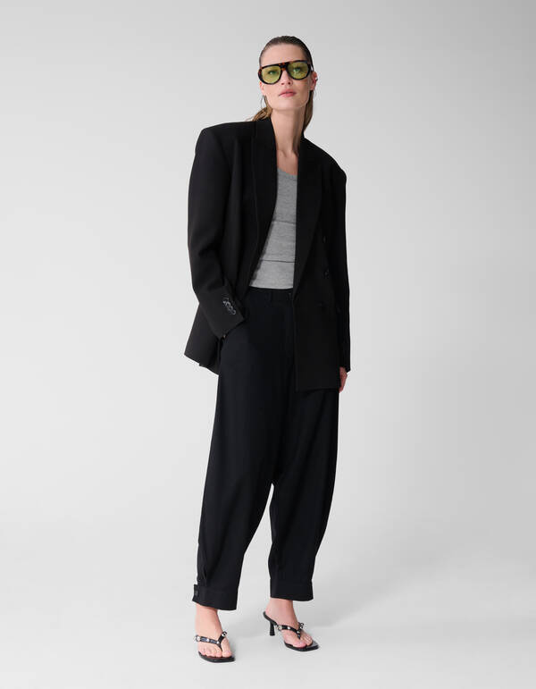 Barrel Fit Hose Schwarz Von Lonneke SHOEBY WOMEN