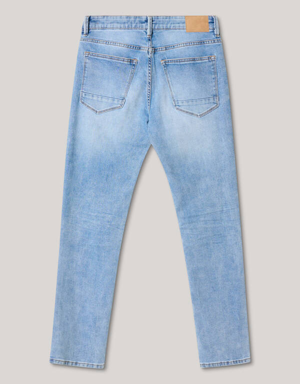 Straight Fit Light Jeans Gebleicht L32 SHOEBY MEN