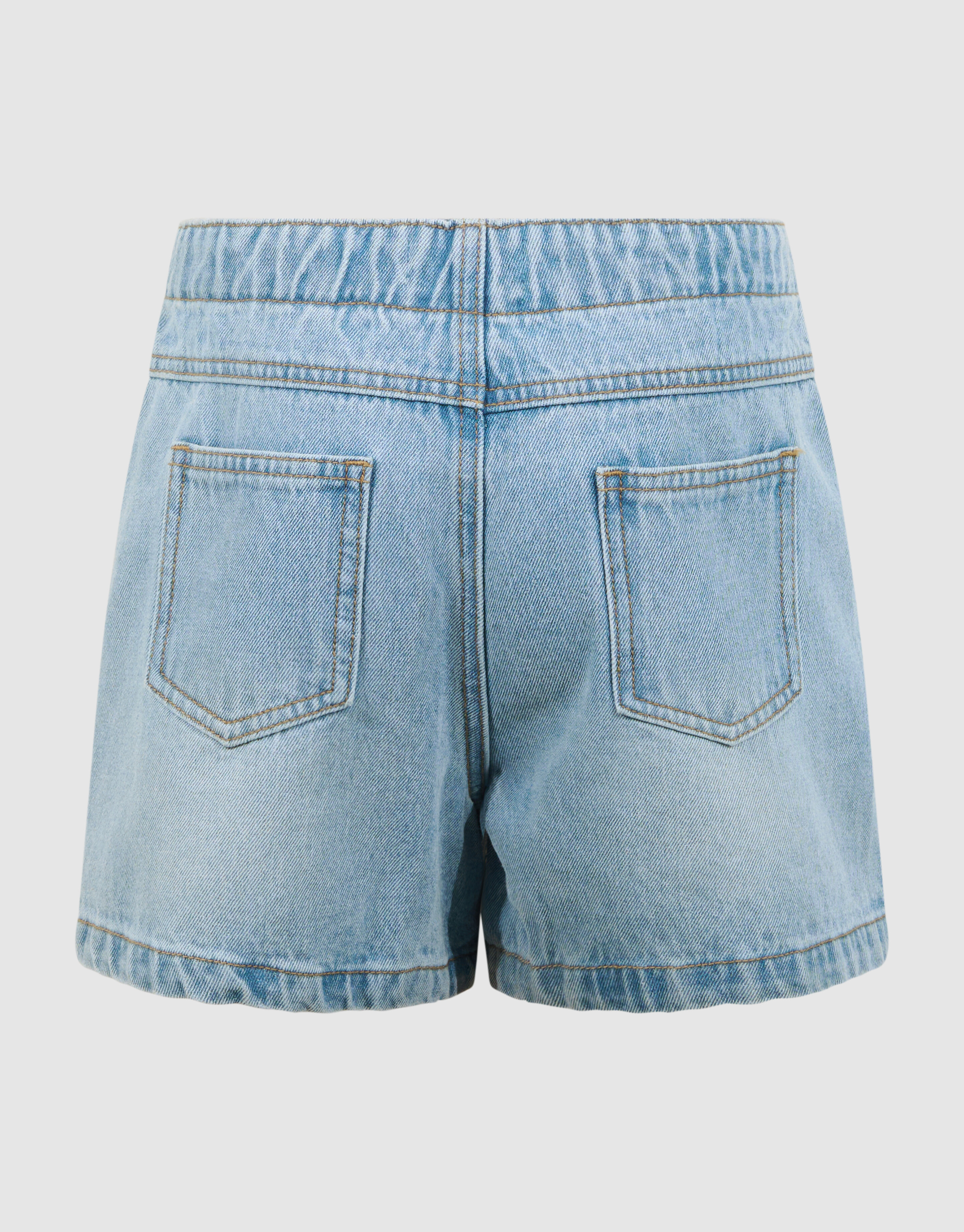 Denim-Wickelrock Bleached SHOEBY GIRLS
