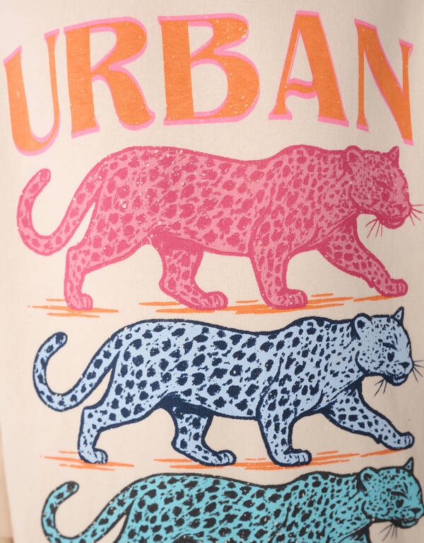 Urban Artwork Pullover Zand SHOEBY GIRLS