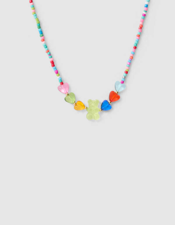 Bärenkette Bunt SHOEBY ACCESSOIRES