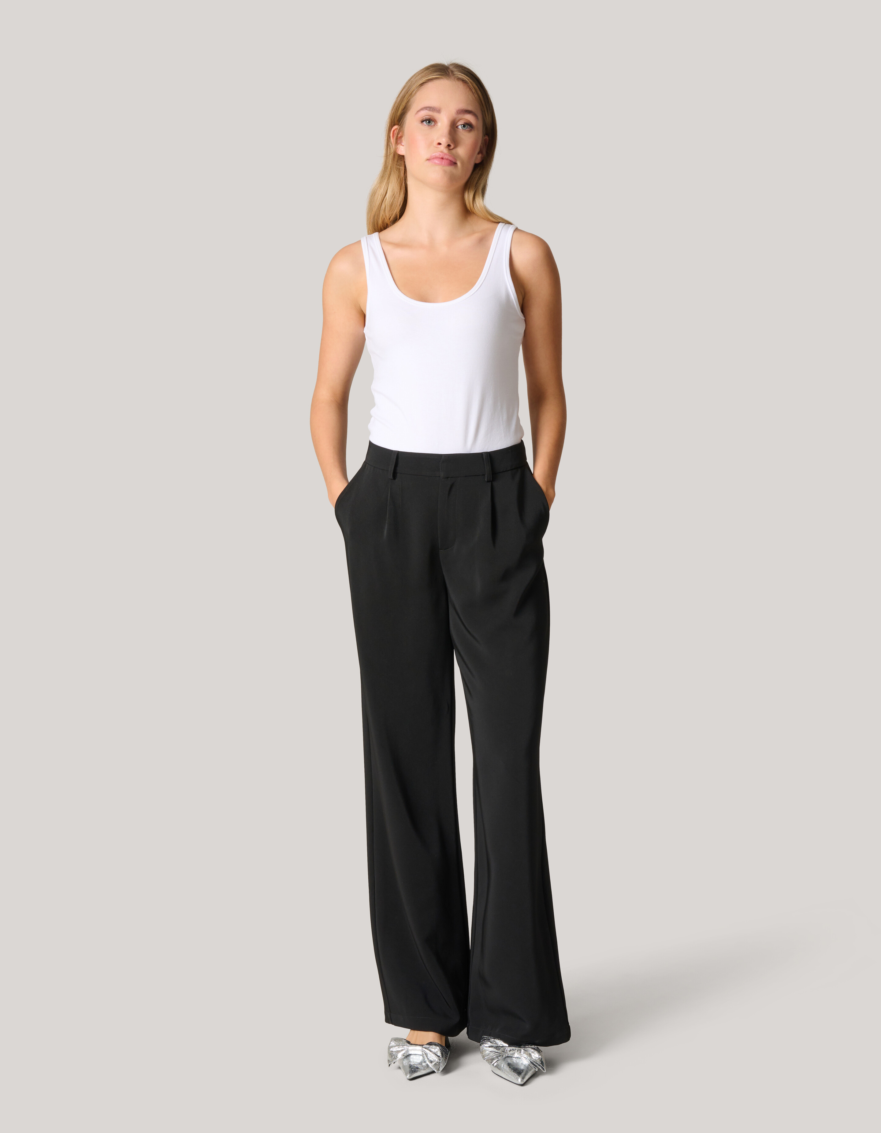 Basic Top Wei&szlig; Eksept