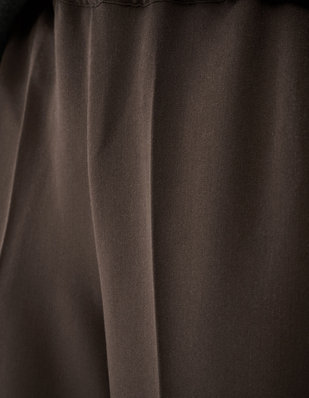 Hose mit weitem Bein in Dunkelbraun von Lonneke SHOEBY WOMEN