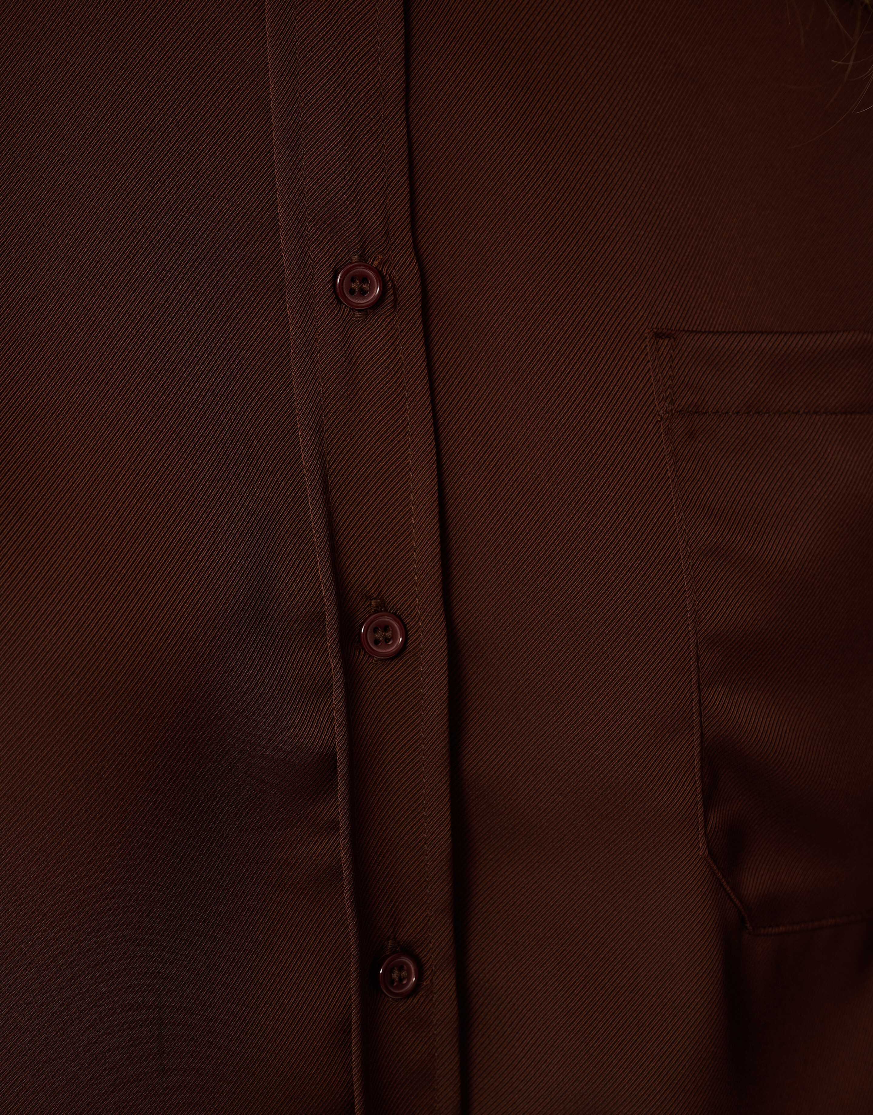 Bluse in &Uuml;bergr&ouml;&szlig;e Dunkelbraun SHOEBY WOMEN