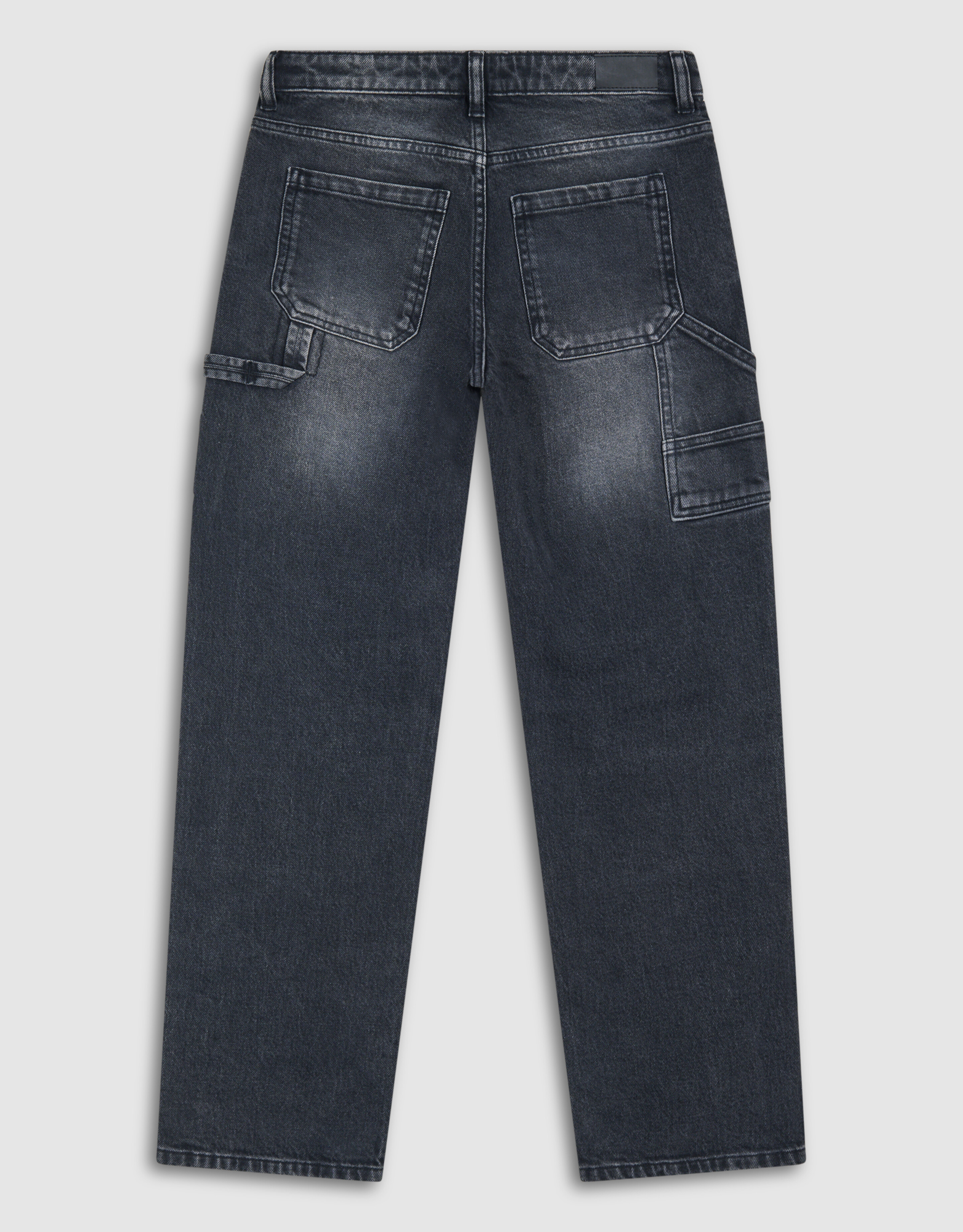Carpenter Straight Fit Jeans Dunkelgrau SHOEBY BOYS