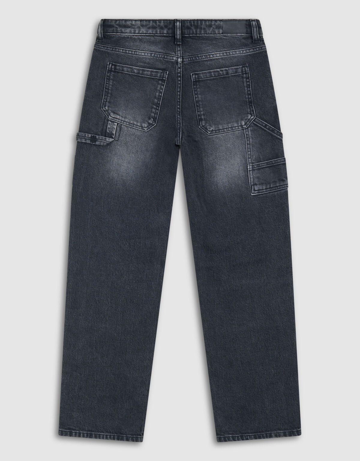 Carpenter Straight Fit Jeans Dunkelgrau SHOEBY BOYS