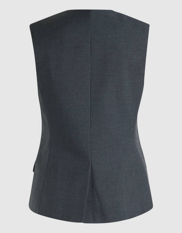 Strickjacke Dunkelgrau SHOEBY WOMEN