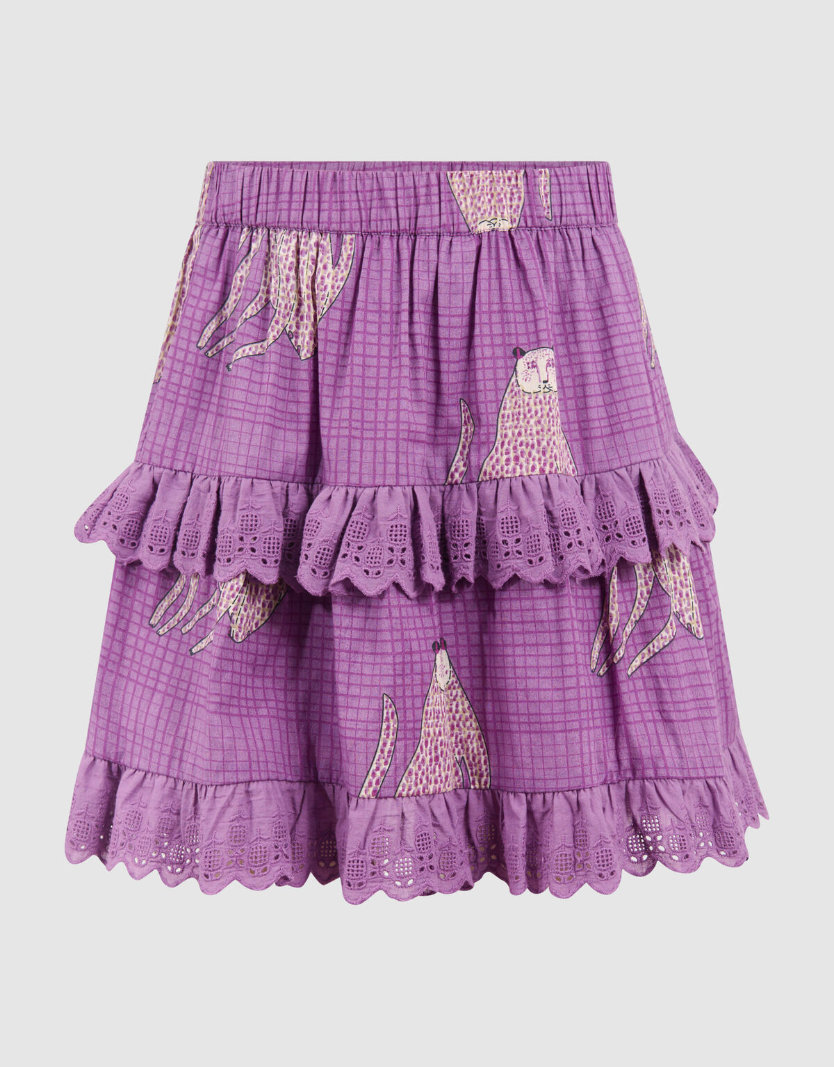 Tiger Ruffle Rock Lila SHOEBY GIRLS