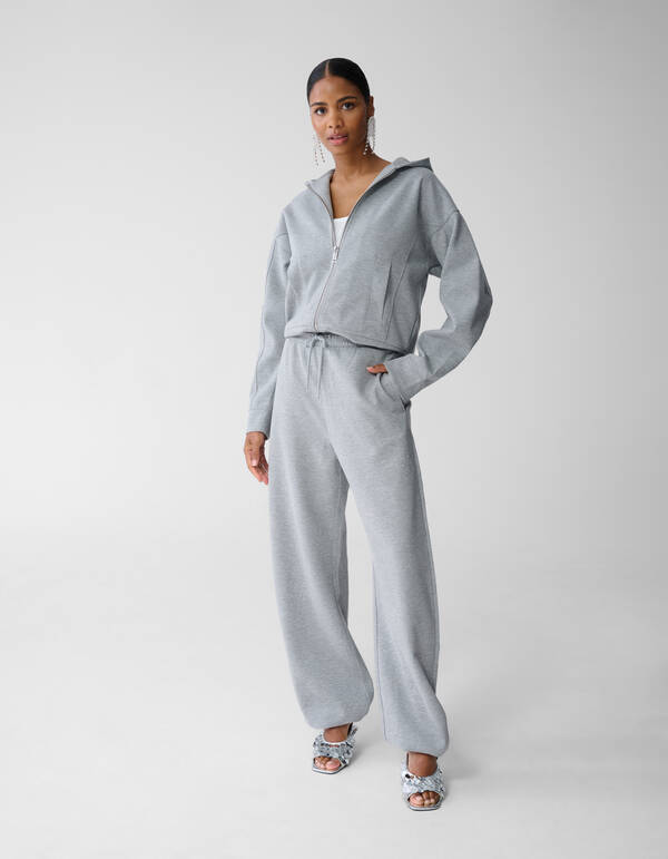 Strass Jogginghose Hellgrau SHOEBY WOMEN