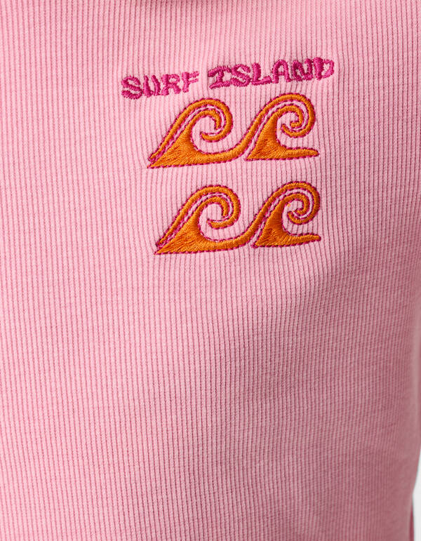 Surf-Kropf-Oberteil Rosa SHOEBY GIRLS