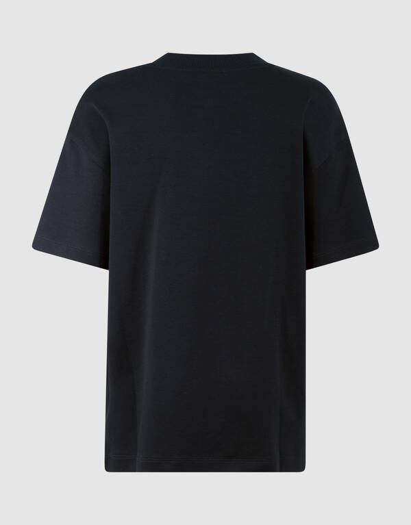 Basic-T-Shirt Schwarz SHOEBY BOYS