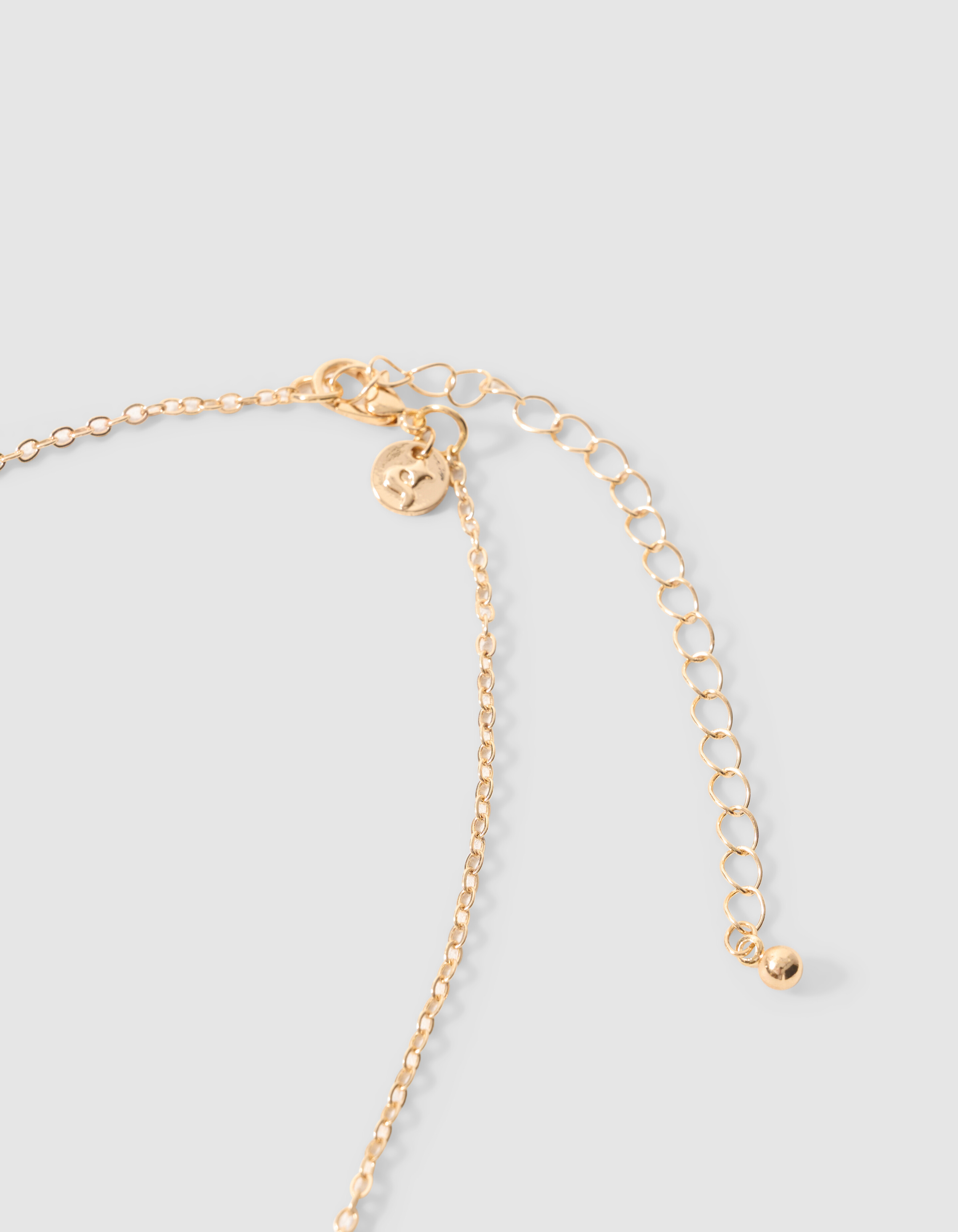 Bow Charm Kette Gold SHOEBY ACCESSOIRES