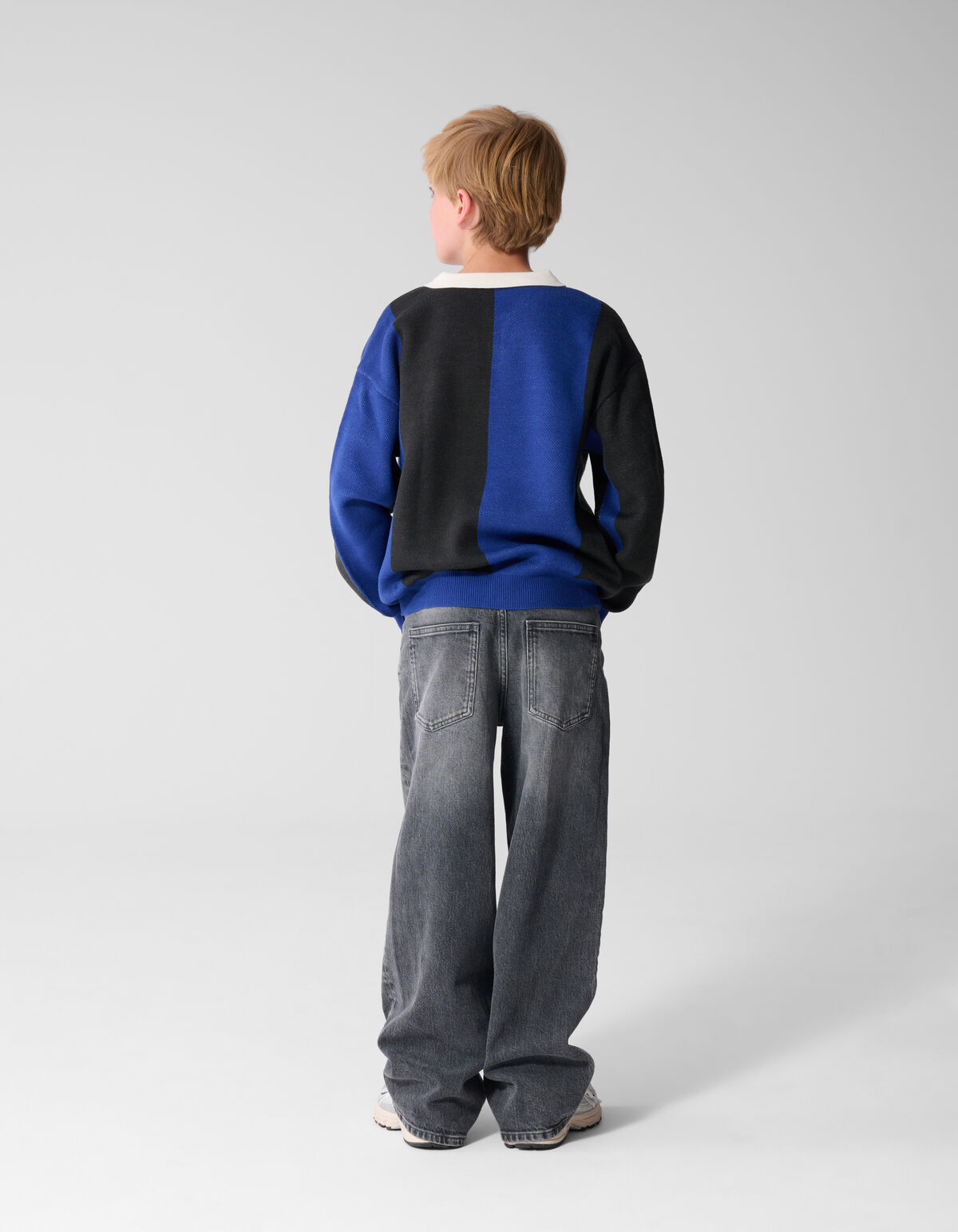 Ultra Baggy Fit Jeans Dunkelgrau SHOEBY BOYS