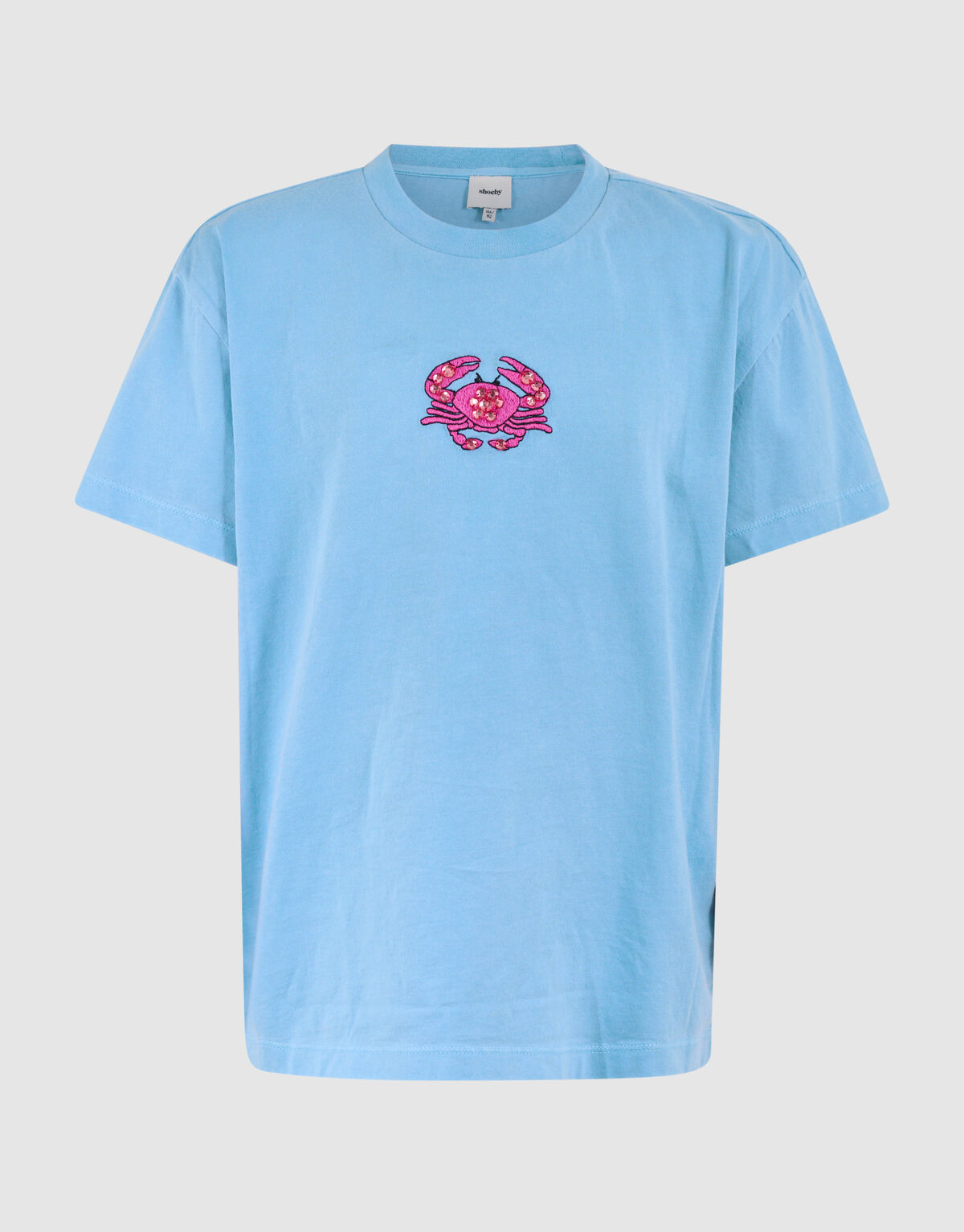 Krabbe Artwork T-Shirt Blau SHOEBY GIRLS