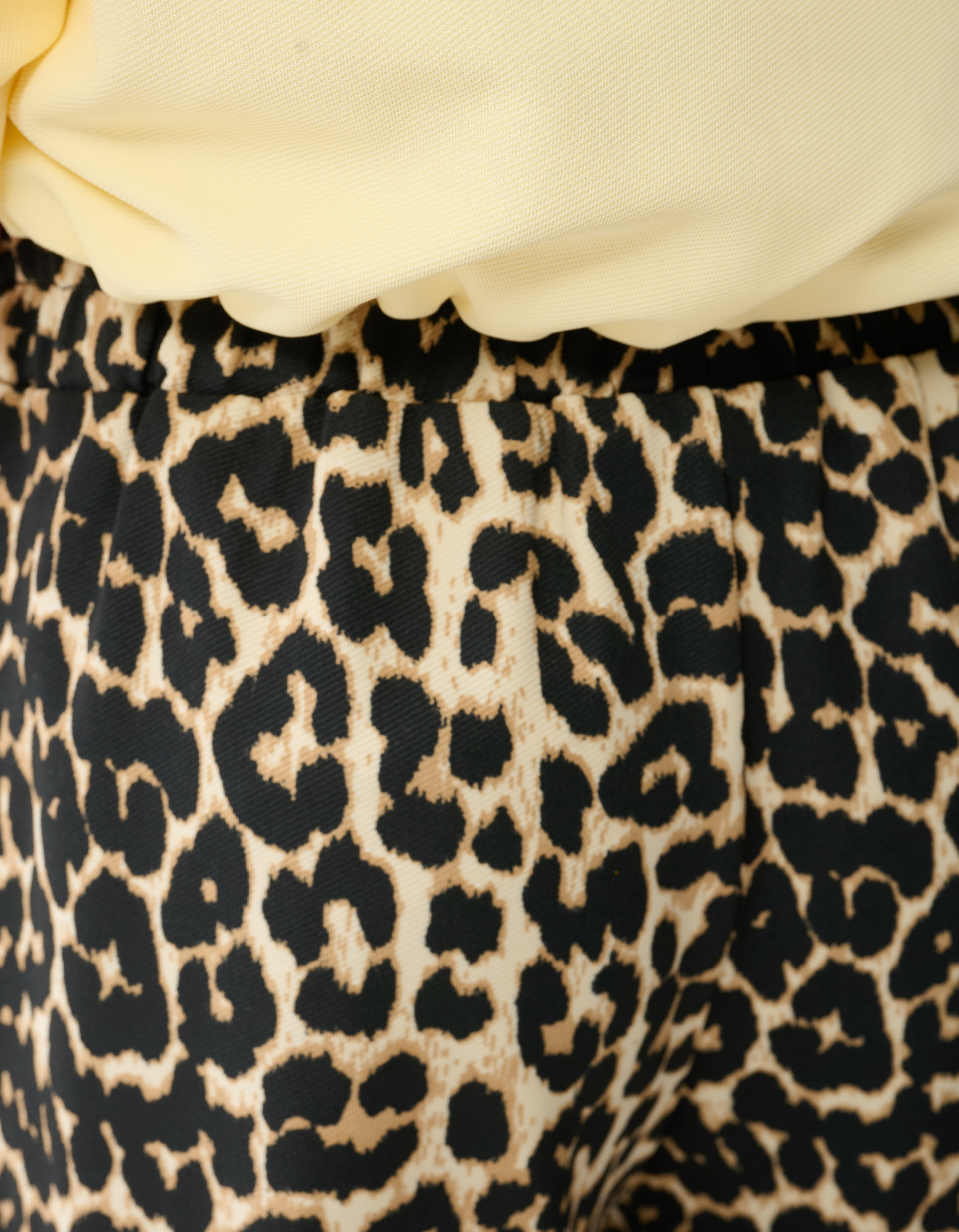 Leoparden-Weitbein-Hose Braun SHOEBY GIRLS