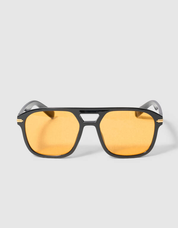 Aviator Sonnenbrille Schwarz SHOEBY ACCESSOIRES