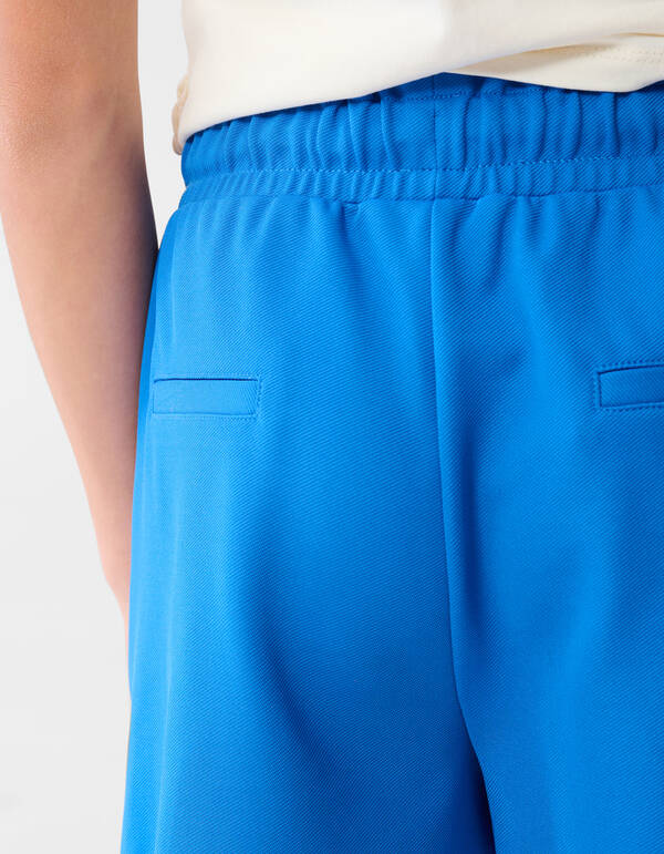 Sportliche Ruffle Short Blau SHOEBY GIRLS