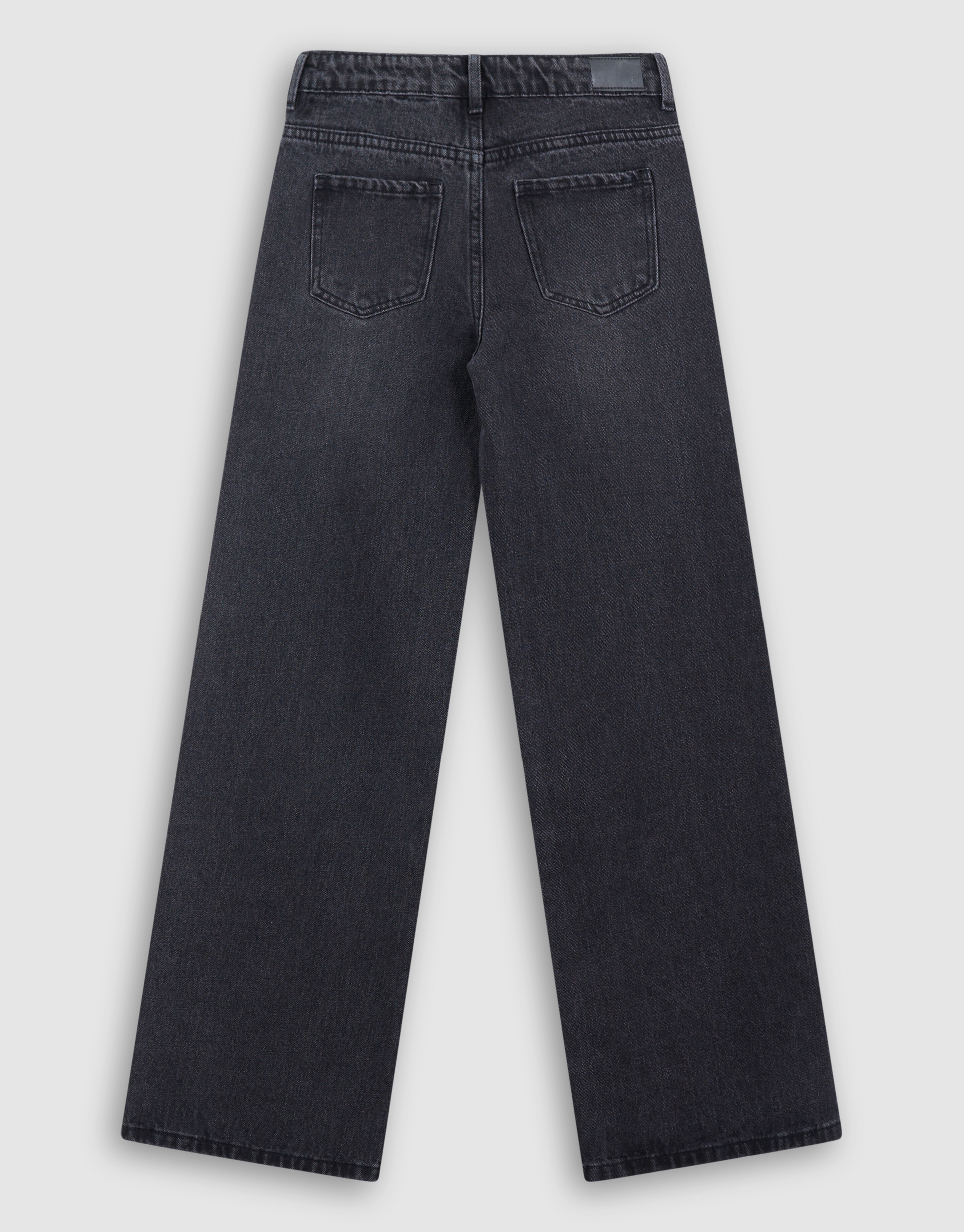 Jeans mit Nieten im Ultra-Wide-Fit Schwarz SHOEBY GIRLS