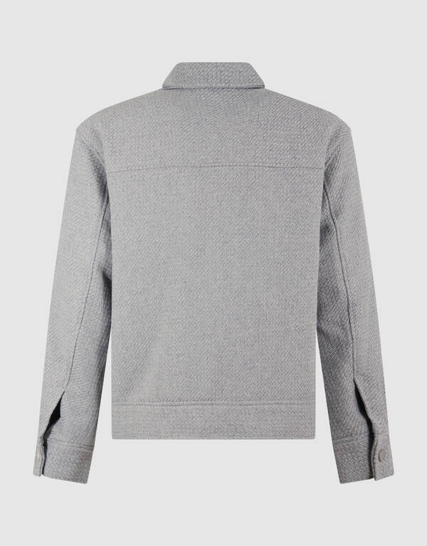 Wollmix-Jacke Grau SHOEBY MEN