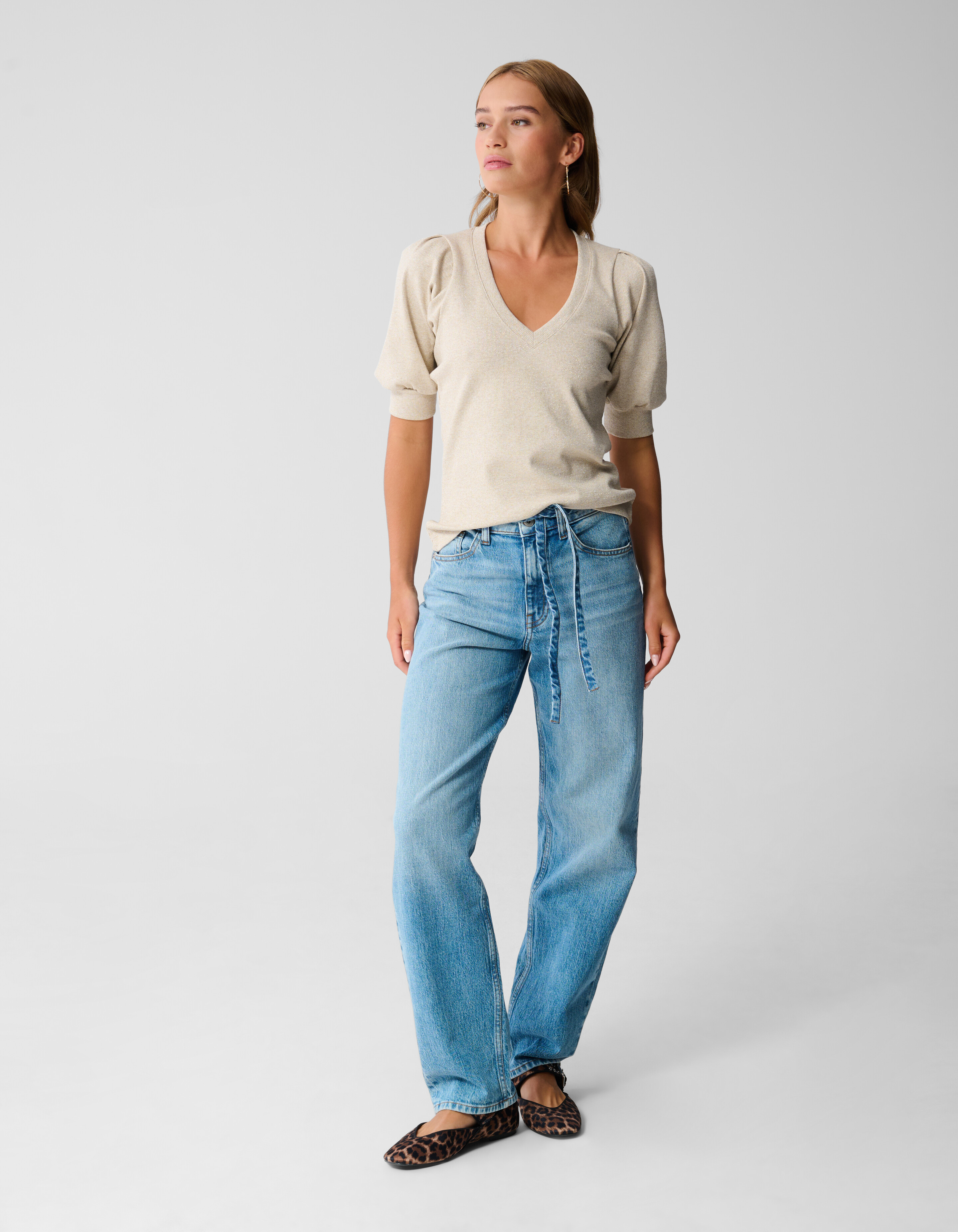 Balloon Fit Jeans Donkerblauw SHOEBY WOMEN