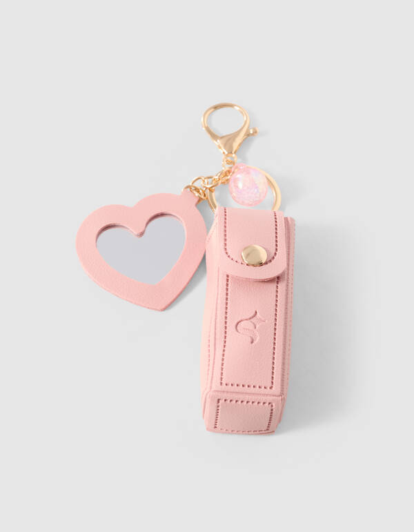 Heart Sleutelhanger Lichtroze SHOEBY ACCESSOIRES