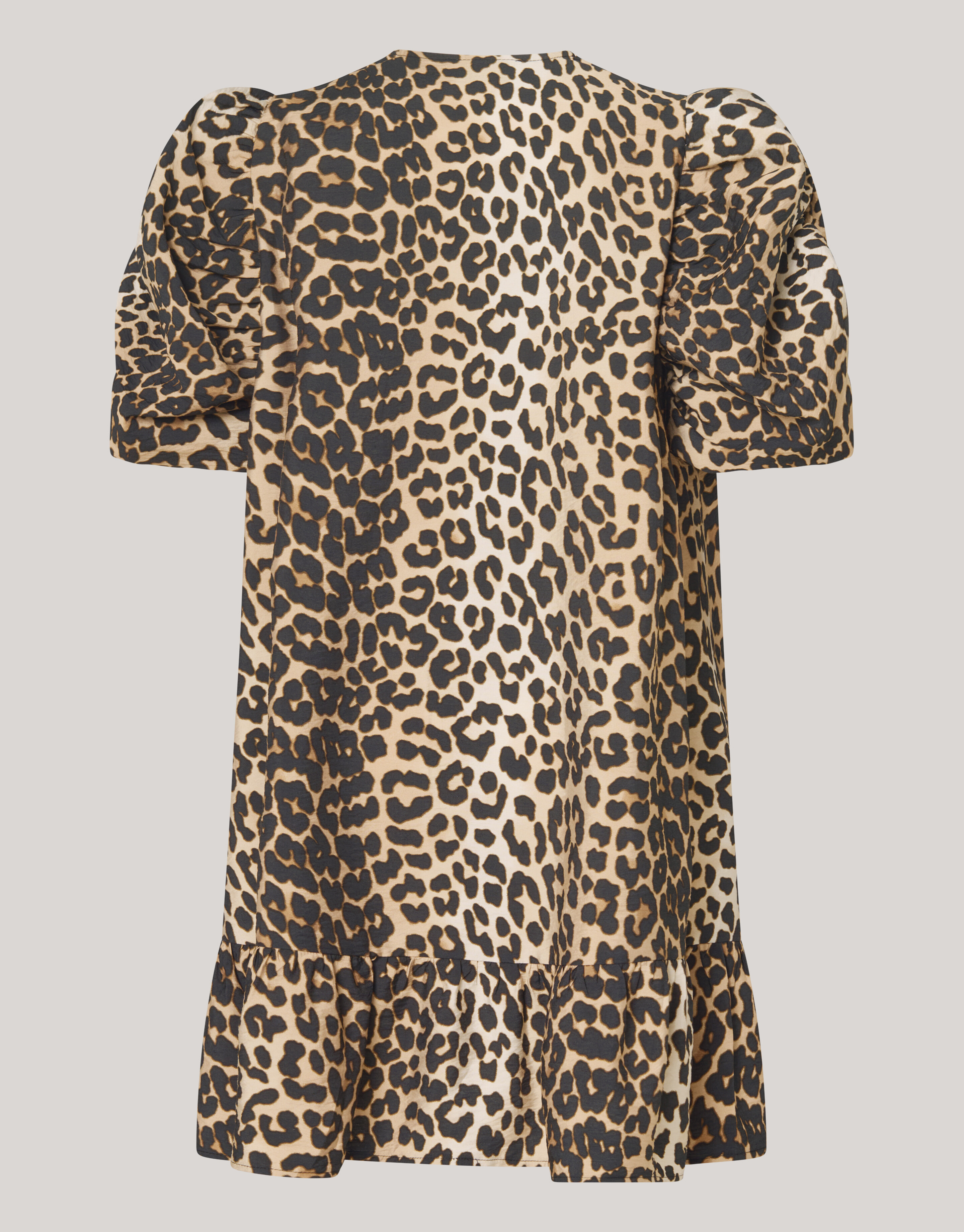 Puffärmel Leopard Kleid SHOEBY WOMEN