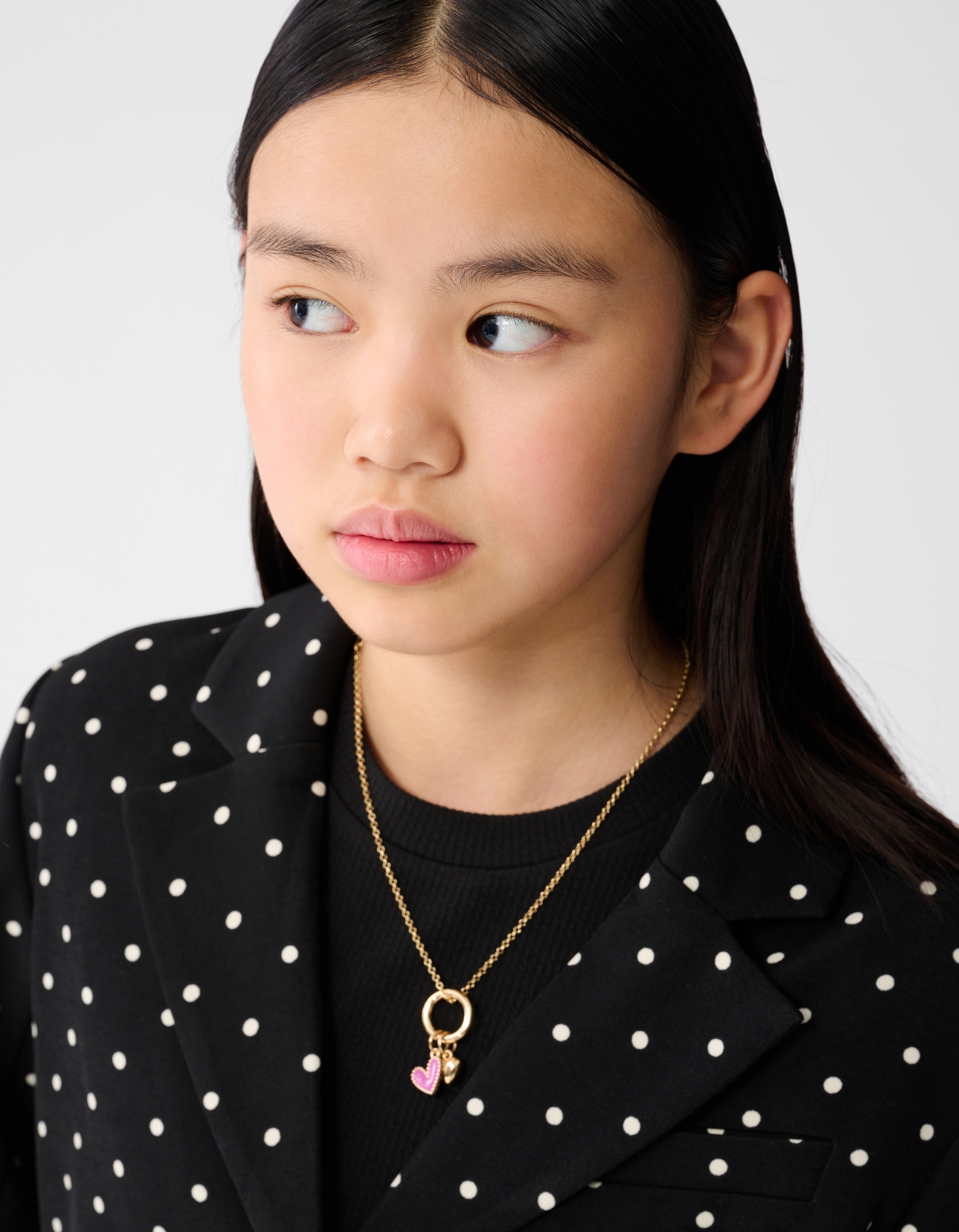 Polkadot Blazer Schwarz SHOEBY GIRLS