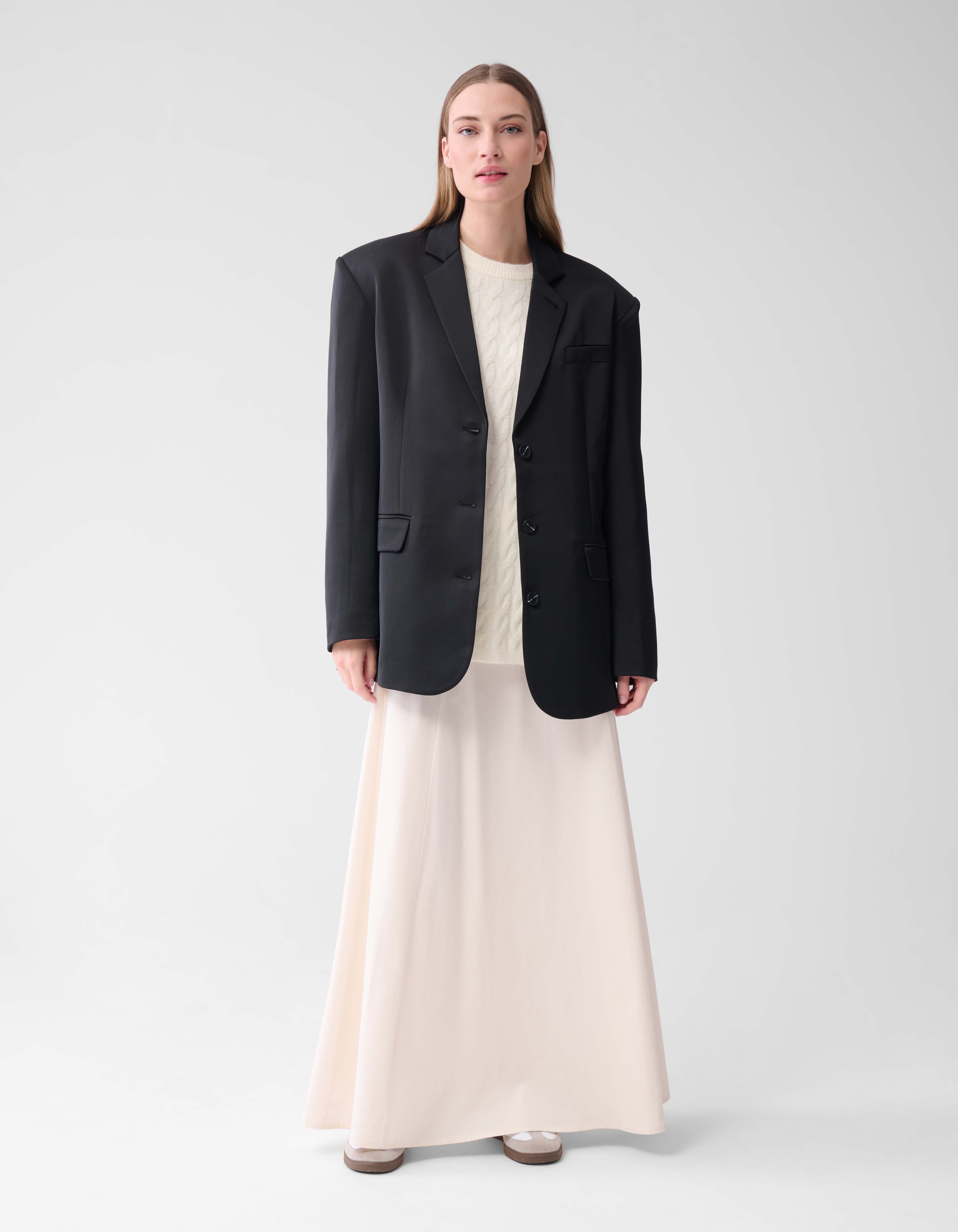 Kabelpullover Off White von Lonneke SHOEBY WOMEN